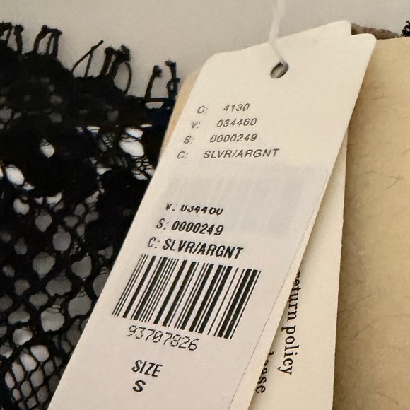 NWT Anthropologie Let Me Be Polina Strapless Lace Trim Midi Dress Women’s Small - Picture 6 of 10